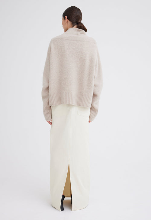 Jac+Jack Citizen Cashmere Sweater - Flaxen Beige